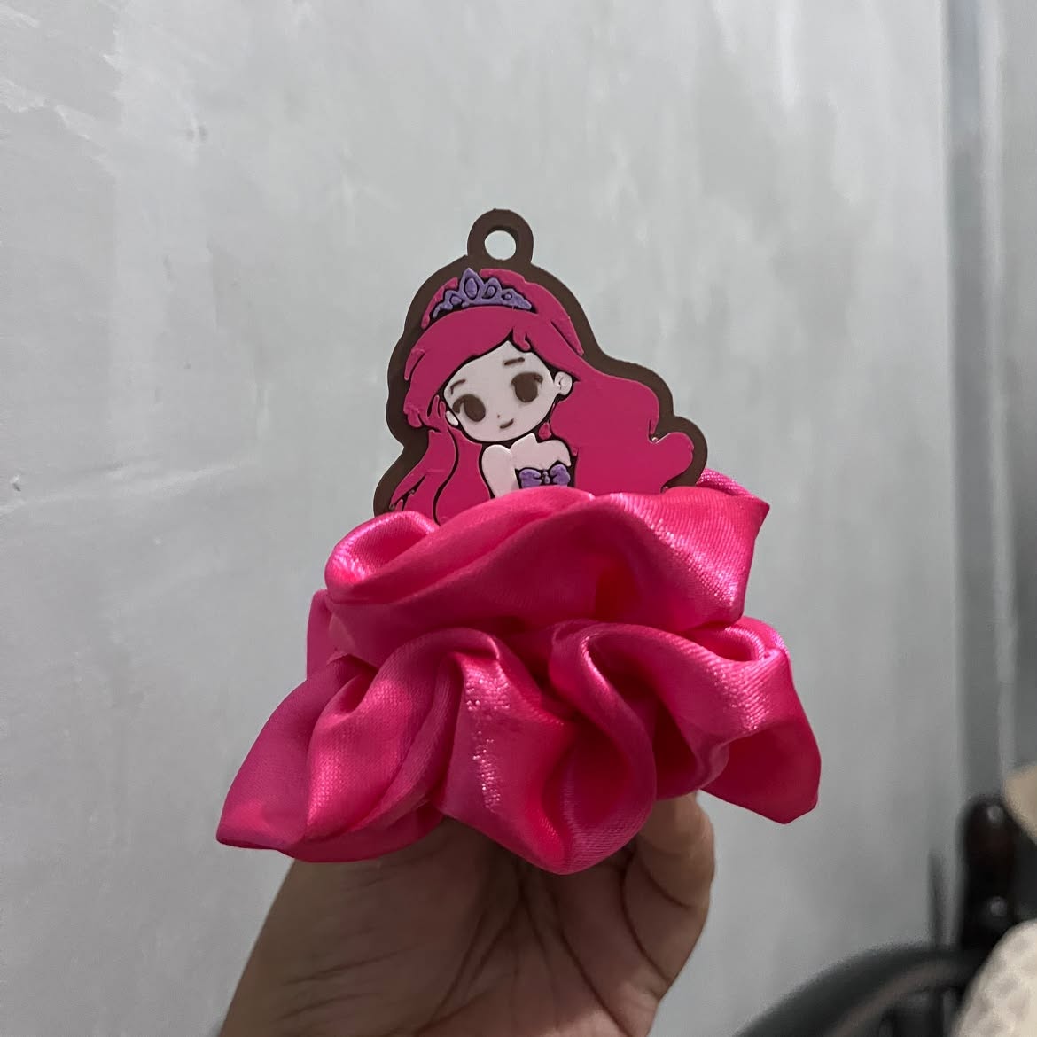 Hair Tie Ball Gown Keychain – 3MF File