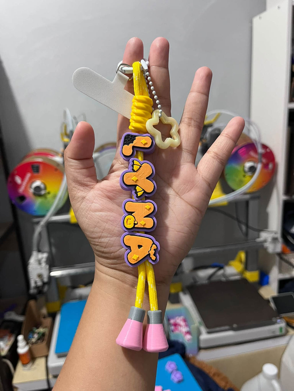 Personalized Paracord Phone Strap Bundle - 3MF File