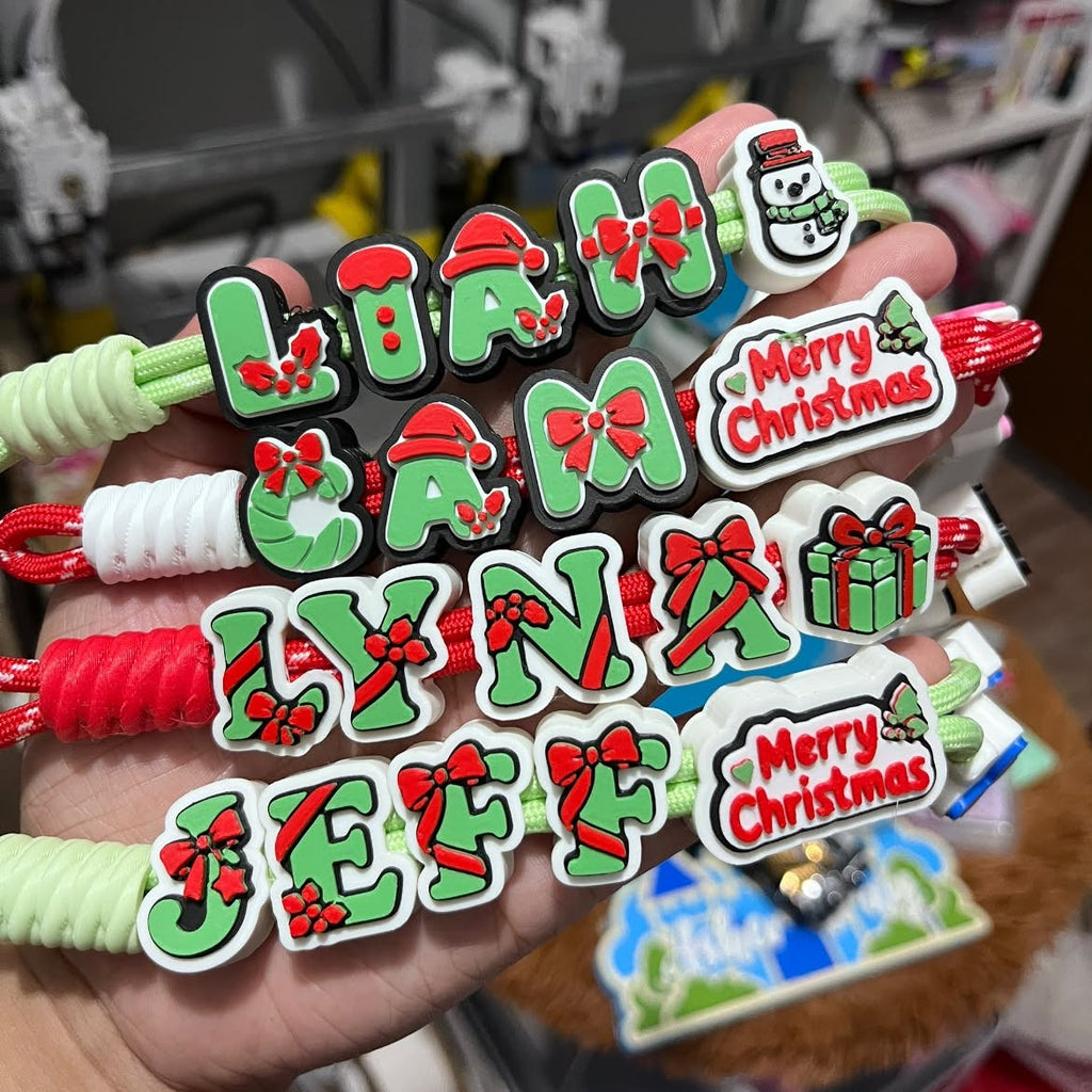 Personalized Paracord Phone Strap Bundle - 3MF File