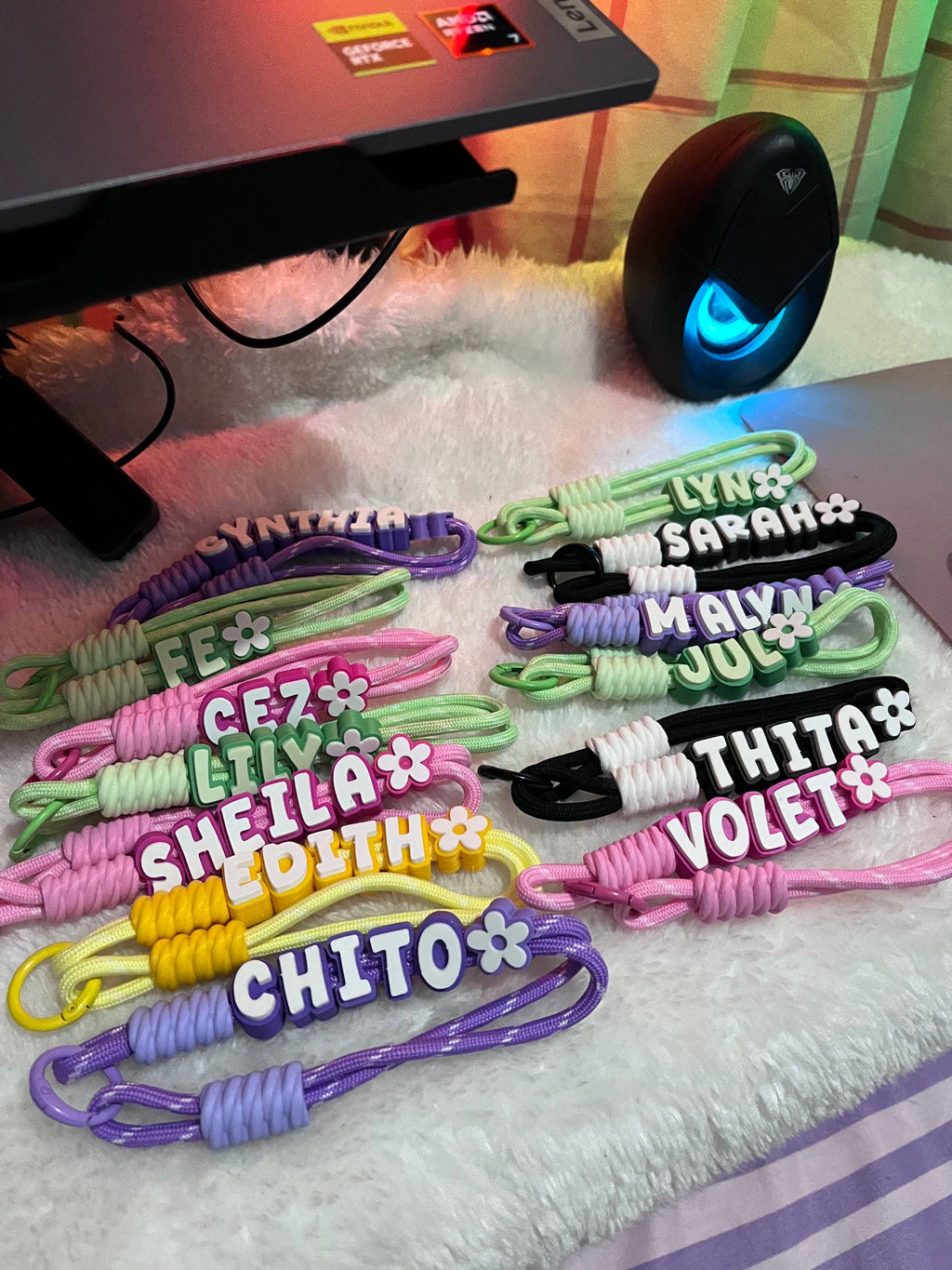 Personalized Paracord Phone Strap Bundle - 3MF File