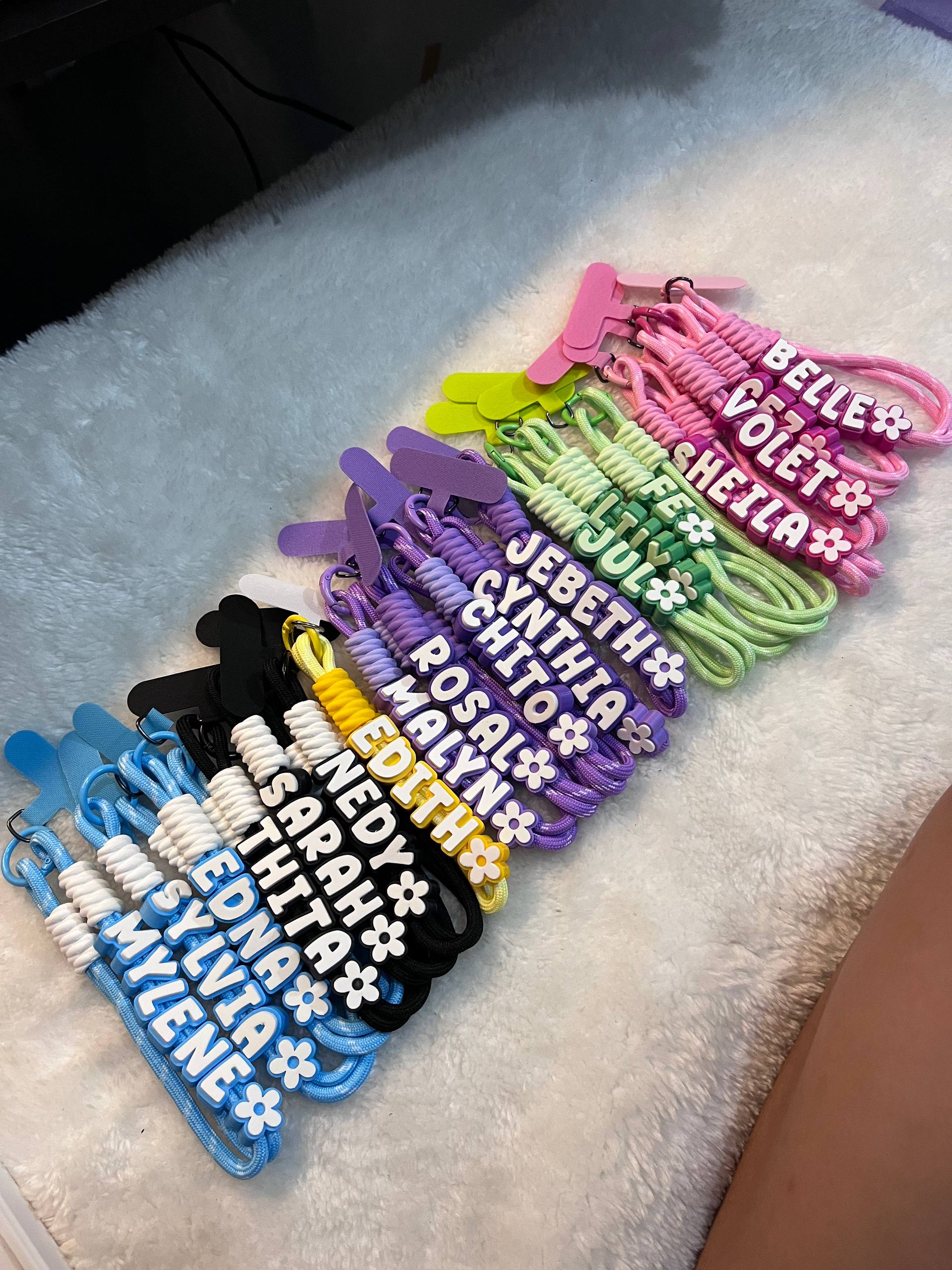 Personalized Paracord Phone Strap Bundle - 3MF File
